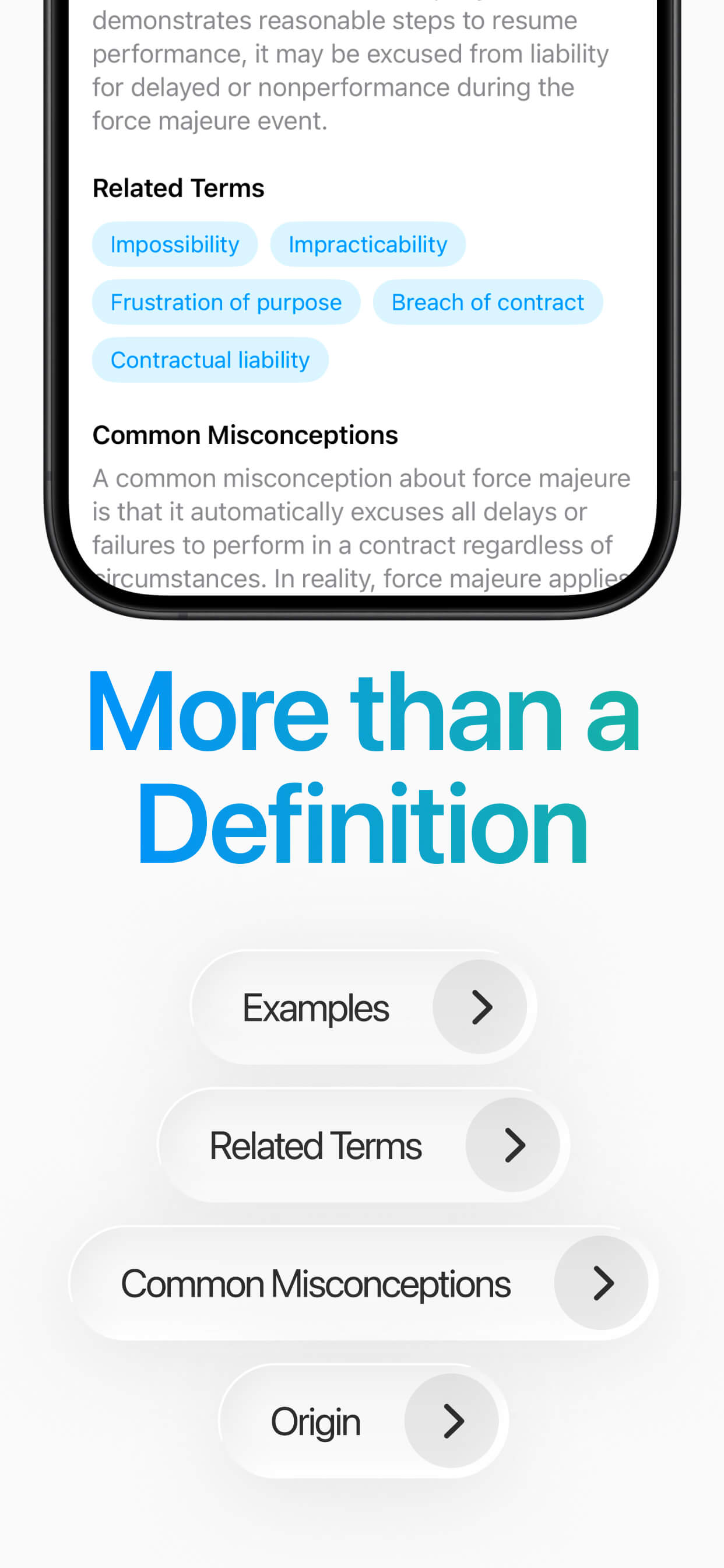 More than a definition - examples, related terms, and more